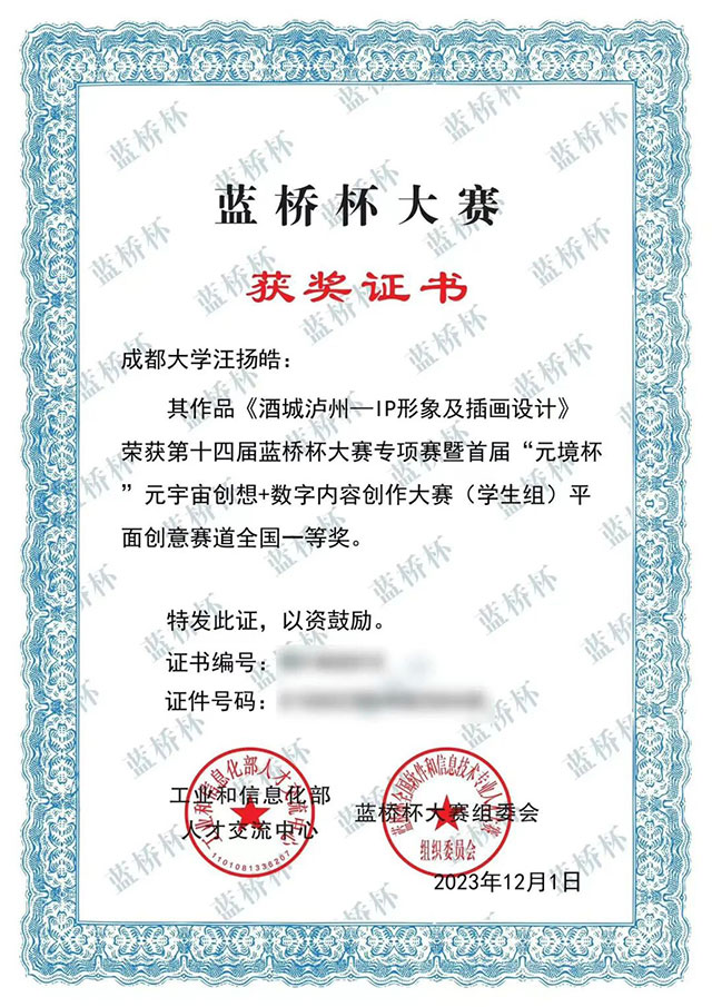 全国一等奖!泸州籍学子为酒城泸州设计的IP形象萌翻了!(图3) 4.jpg