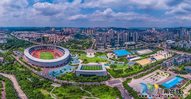 龙马潭:坚持在高质量发展中稳步推进共同富裕(图6) 龙马潭区俯瞰图 (3).jpg