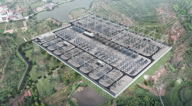 增强川南网架结构 | 宜宾北500千伏输变电项目预计今年6月投产