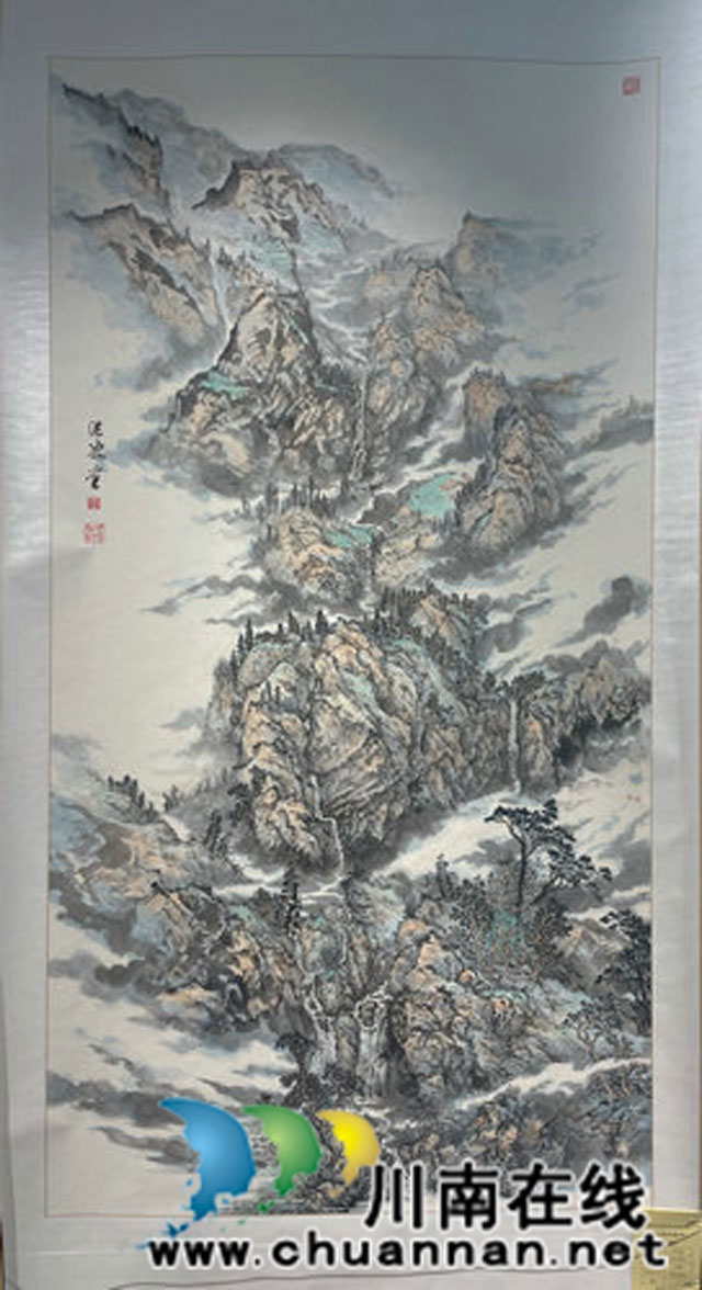 丹青妙笔画盛世 泸州东门口邀你赴一场艺术之约(图3) 3.jpg