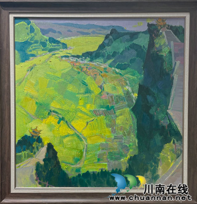 丹青妙笔画盛世 泸州东门口邀你赴一场艺术之约(图6) 7.jpg