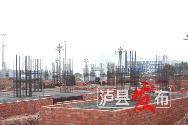 进度刷新,绵泸高铁泸县综合客运枢纽站站房主体已封顶(图4) 微信图片_20240315100914.jpg