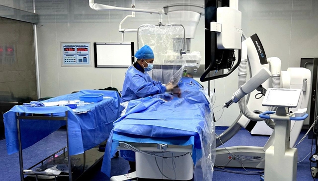 泸州福欣医院：肝癌破裂大出血，介入止血救人命！