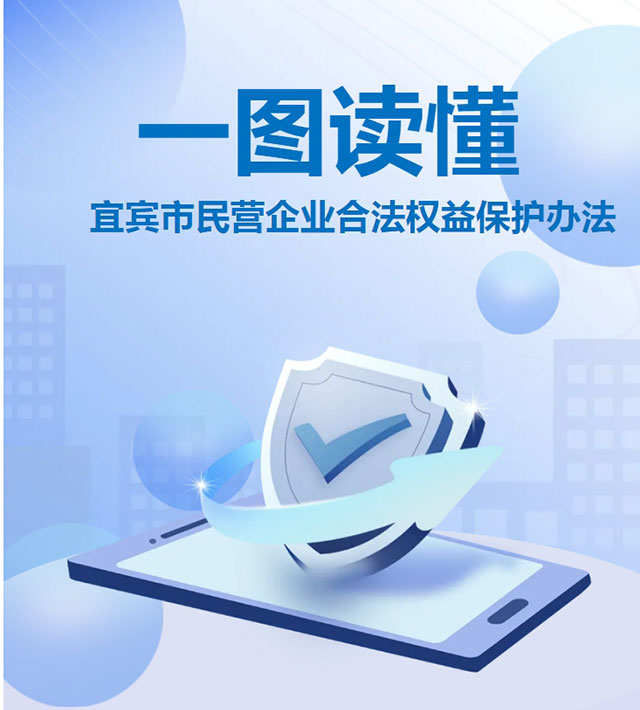 一图读懂 | 宜宾市民营企业合法权益保护办法