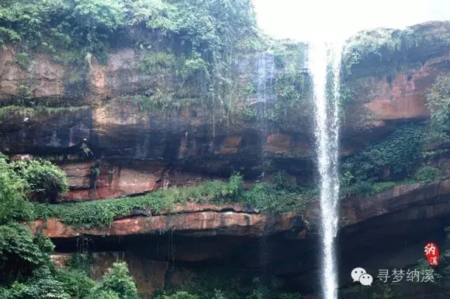 暑假探索秘境,泸州这里有一处隐藏在山里的绝美瀑布……(图7) 7.jpg