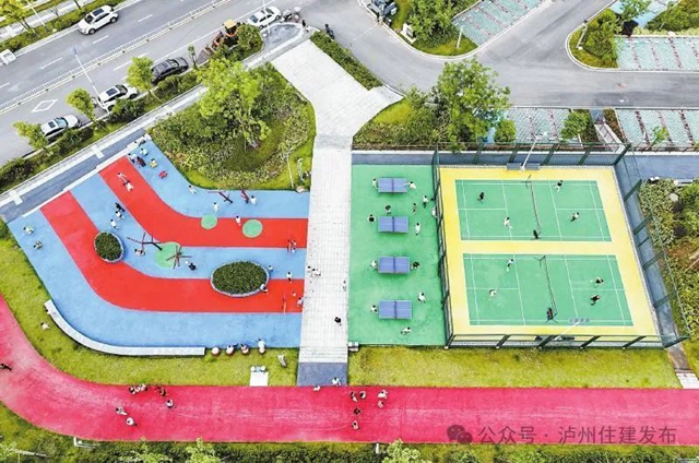 在泸州，口袋公园触手可及