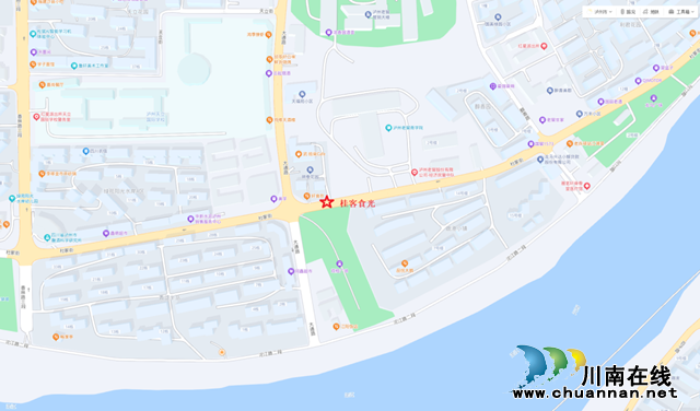 福利!福利!龙马潭双桂社区“我的社区食堂”开业啦!(图5) 位置.png