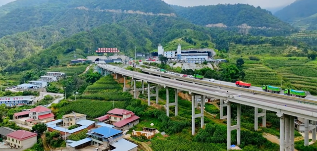 双幅贯通！宜攀高速最新进展