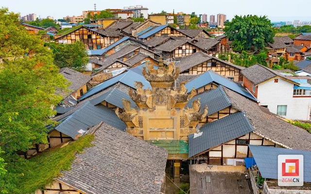 自贡王氏节孝坊：传世丰碑表令名