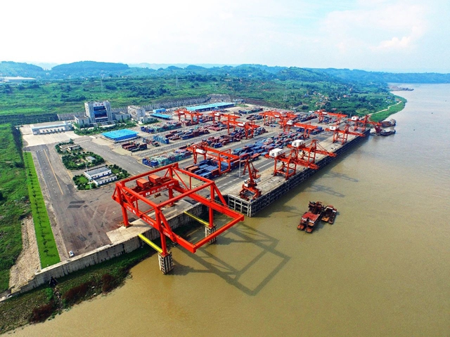 川鄂通航! “双宜航线”出发(图2) 航线2.jpg