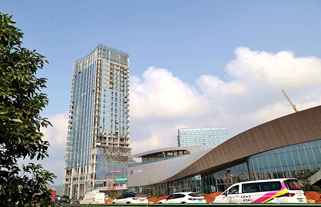 力争年底投用！宜宾高新区第一高楼加快建设！