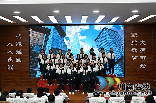 泸县建校举行“党旗引领 青春之声”主题朗诵比赛(图15) _DSC3833.jpg