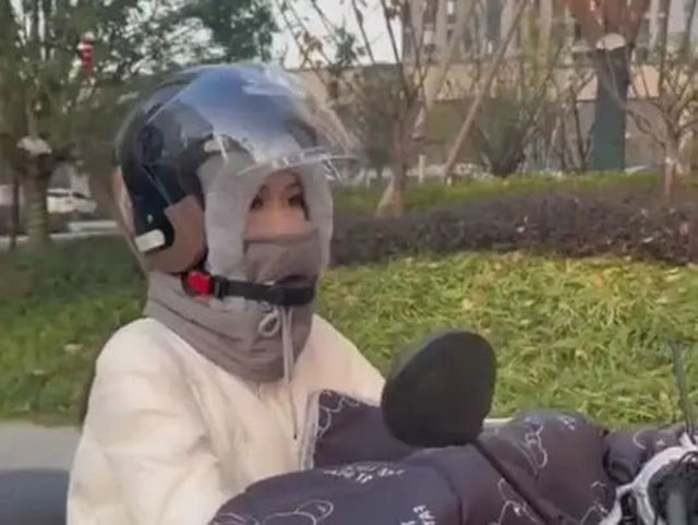 【警惕】骑车上班“瘫”上大事，天冷千万别这么做