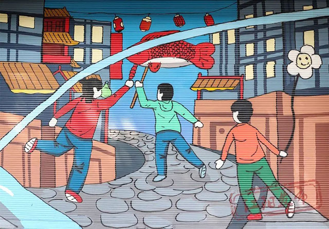 春节打卡,人少!泸州这里的墙绘“超出片”(图9) 9.jpg