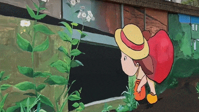 春节打卡,人少!泸州这里的墙绘“超出片”(图10) 10.gif