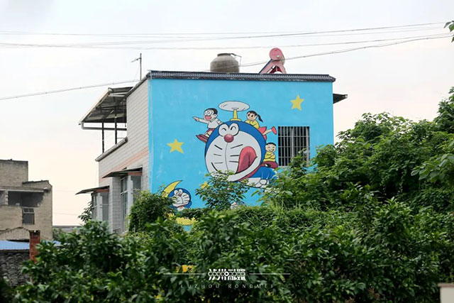 春节打卡,人少!泸州这里的墙绘“超出片”(图33) 34.jpg