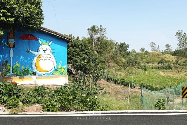 春节打卡,人少!泸州这里的墙绘“超出片”(图37) 38.jpg