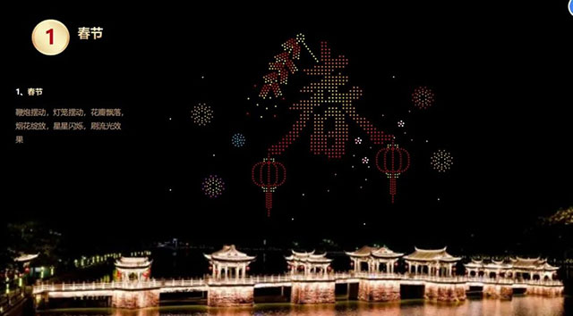 今晚，来泸州佳记酒广场看无人机表演！