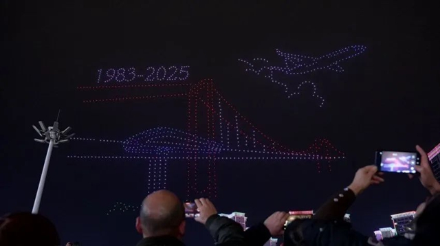 昨晚酒城上空的无人机表演,你看了吗?(图8) 8.jpg