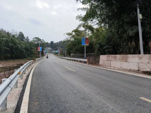 泸州这条美丽乡村路正式通车