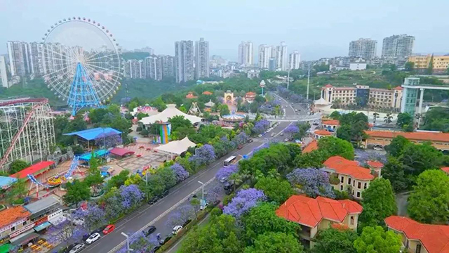 假期遛娃好去处，泸州公交带你畅游乐园→