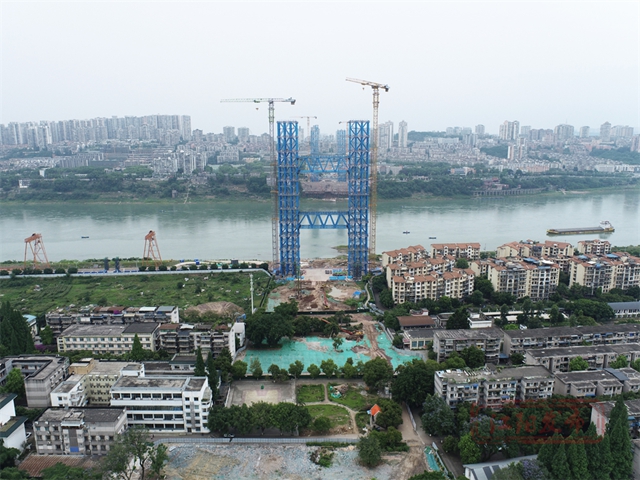 城南到主城又近了!泸州长江五桥两岸任务过半(图4) 4.jpg