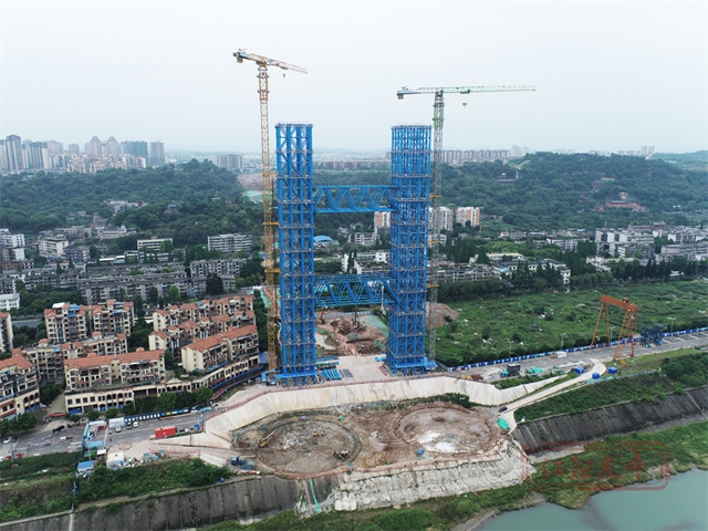 城南到主城又近了!泸州长江五桥两岸任务过半(图6) 6.jpg