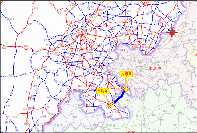 第23条、164亿元！渝叙筠高速泸州段项目发布投资人招标公告