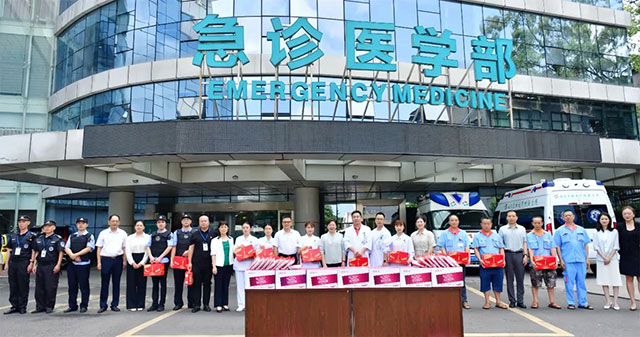 中国教科文卫体工会主席高洁一行来西南医大附院调研