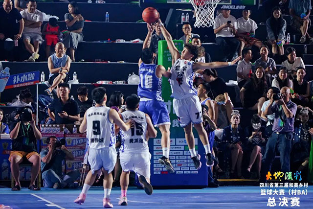 又燃又热血!四川 “村 BA” 总决赛在宜宾珙县开幕!(图15) 15.jpg