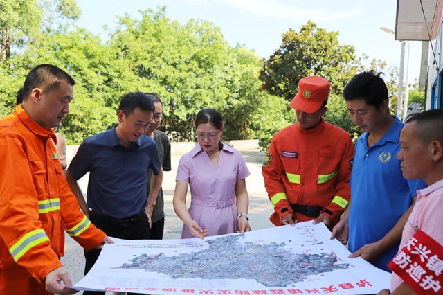 泸县人大常委会副主任罗晓玲率队到天兴镇督导当前重点工作(图2) 罗2.jpg