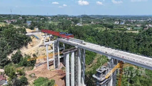 联通川渝!内江境内这条新高速预计年底通车(图1) 6401.jpg