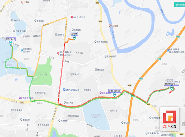 注意啦!自贡这7条线路允许低速功能型无人车进行示范应用活动→(图1) 1.jpg