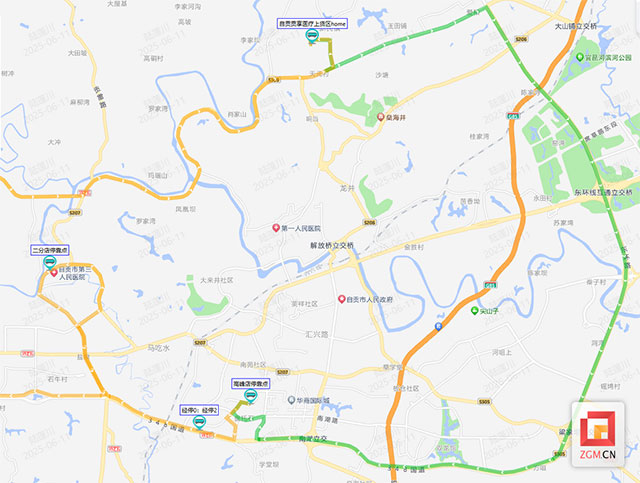 注意啦!自贡这7条线路允许低速功能型无人车进行示范应用活动→(图6) 6.jpg