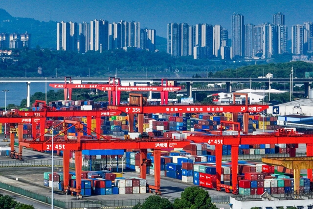 泸州港口型国家物流枢纽建设，“一核两心五区”布局稳步推进