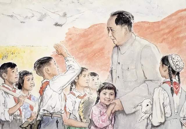 为毛主席画像最多的泸州籍画家蒋兆和