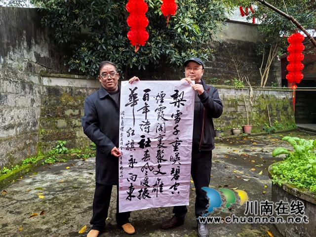 梨花映诗韵 文脉润泸东|泸县云锦镇第十五届梨花文化活动开放周暨振华诗社采风活动盛大启幕(图8) 9.jpg