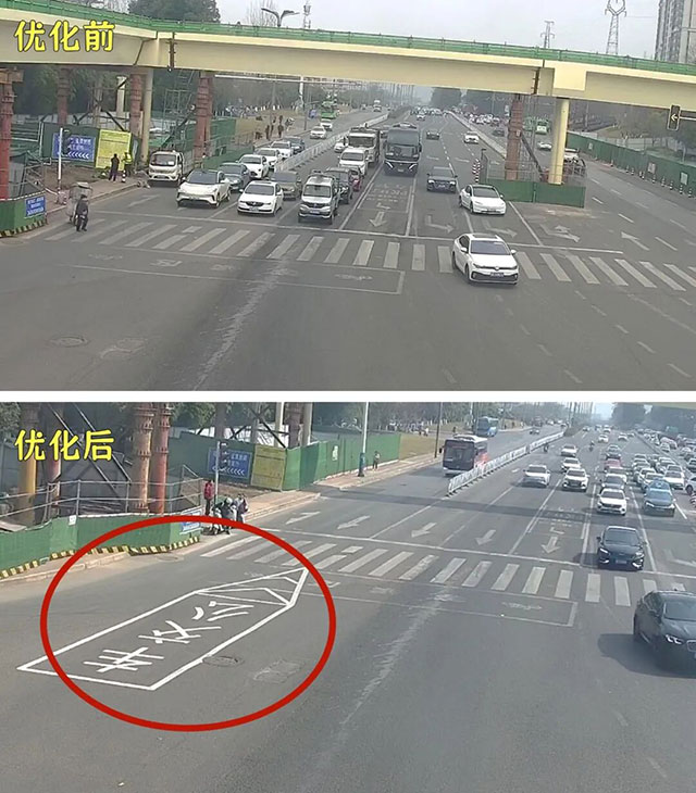 “开门治堵”,泸州主城区多个路口通行优化了(图3) 3.jpg