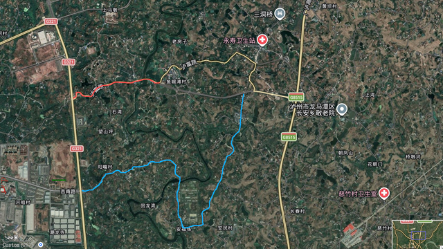 转扩!4月20日起,龙马潭此路段实施临时交通管制(图2) 234.png