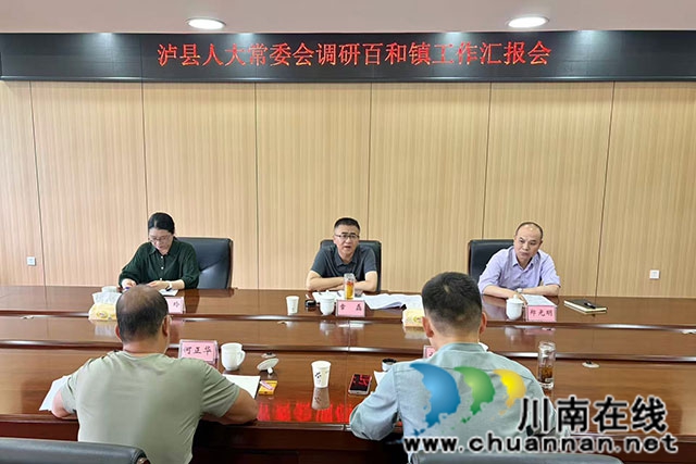 泸县人大常委会党组书记、主任章磊赴百和镇调研(图2) 微信图片_20260515175353.jpg