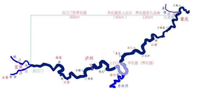 长江上游羊石盘至上白沙水道航道整治工程初步设计通过交通运输部审查(图1) 羊1.jpg