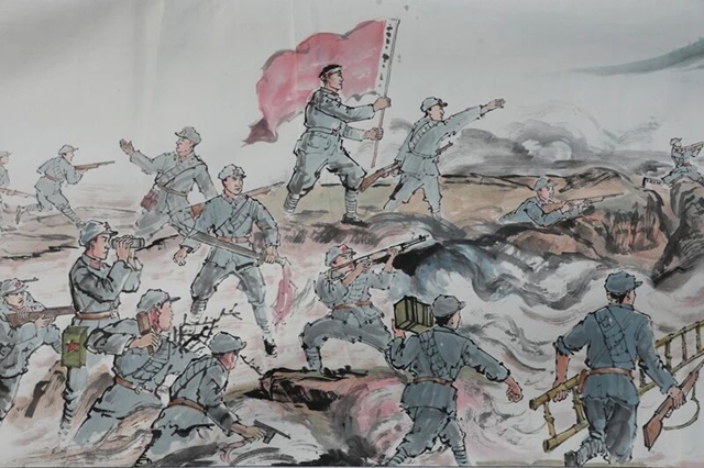这晚,叙永上万人沿着百米长卷,重走长征路(图7) 7.jpg