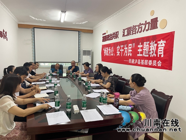 民建泸县基层委员会开展“参政为公、实干为民”主题教育活动(图1) 图片1.jpg