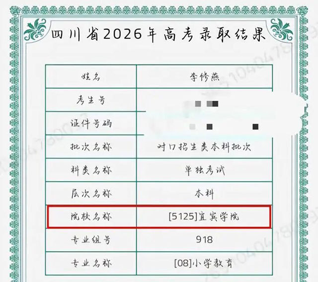 李修燕:从中考失利到超线 80 分,我在泸县建校叩开本科校门(图2) 2.jpg