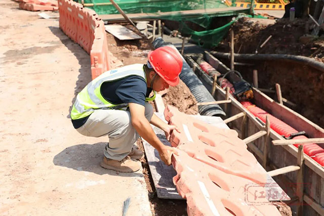 完成51%!江阳区这段景区道路建设全力推进(图4) 4.jpg