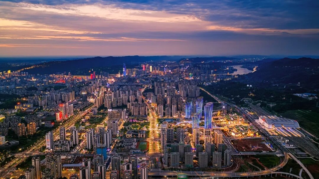 从蓝图到新城!宜宾高新南区,产业烟火生态一站就位(图1) 1.jpg