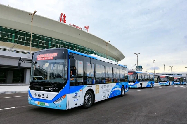 【开学出行 优选公交】搭乘高铁机场来泸州,这些公交线路在等候(图2) 公交2.jpg