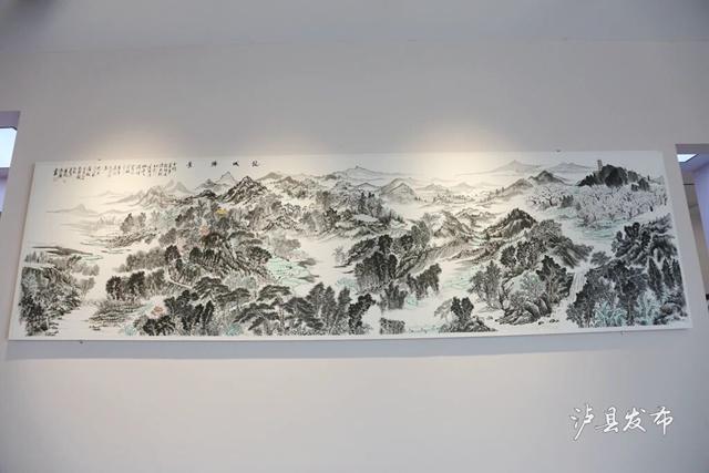 就在泸县诗书画院!55幅写生作品定格龙城风景(图12) 12.jpg