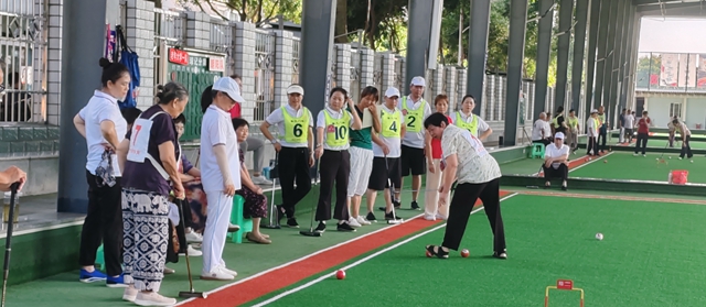 金秋颂师恩 挥杆乐夕阳|泸县老体协门球分会2026年教师节自助门球友谊赛圆满落幕(图8) 比赛现场3.jpg