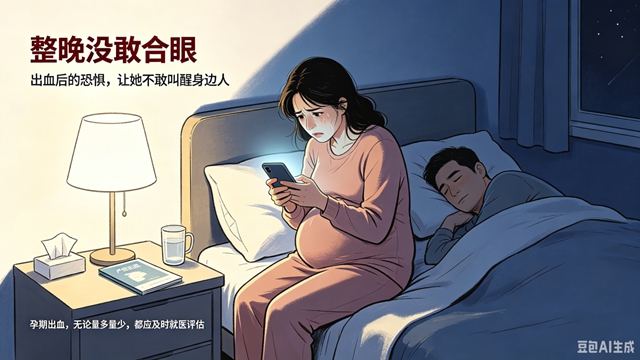 怀孕7月,肚子不疼,内裤上全是血!医生:再晚来一天,两条命都悬(图1) 孕1.jpg